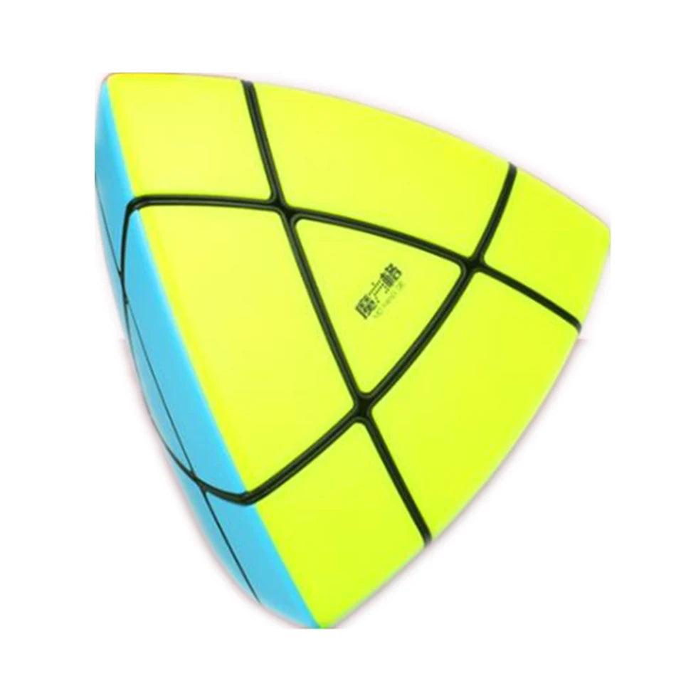 QiYi Super IVY Speed Cube MoFangGe Corner Mastermorphix Cube Triangle Pyramid Magic Cube Gear Shape Educational Toys Puzzle