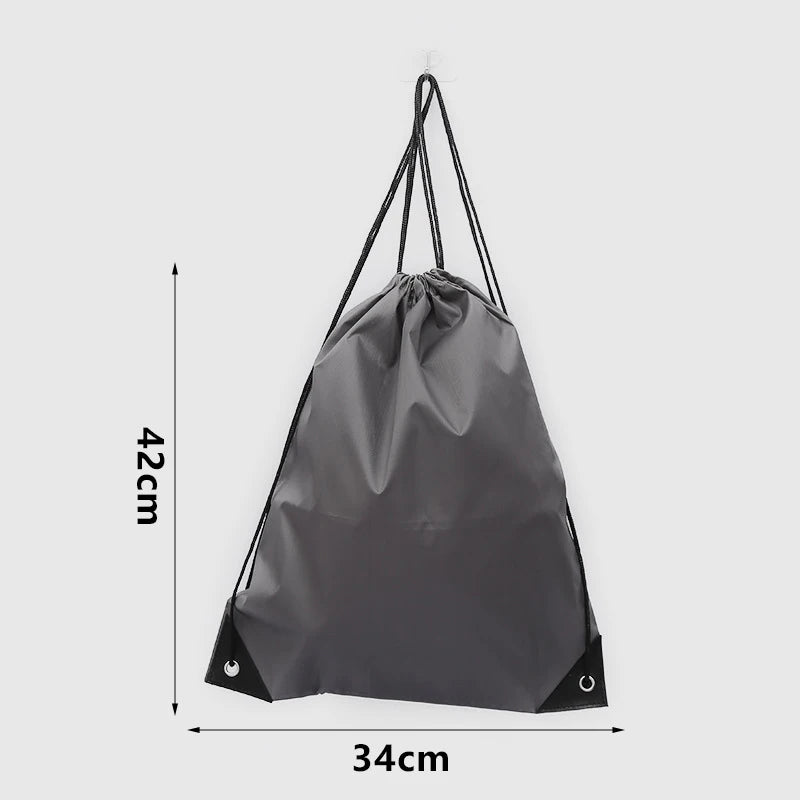 Outdoor Drawstring Gym Bag Travel bag String Bags Swimming Pool Clothes Shoes Storage Waterproof Packaging Pocket Unisex Fitness