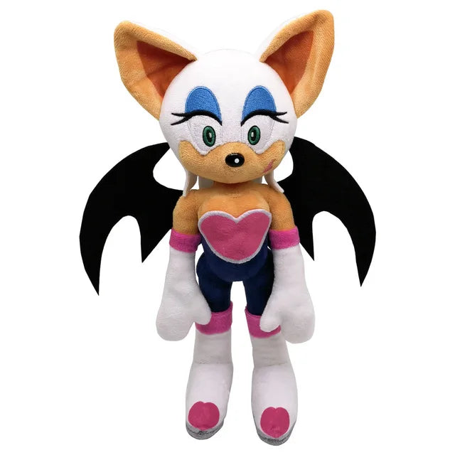 27-35cm Sonic Plush Stuffed Toys Shadow Tails Jet the Hawk Blaze the Cat Soft the Hedgehog Plushies Doll Kids Birthday Gifts Toy