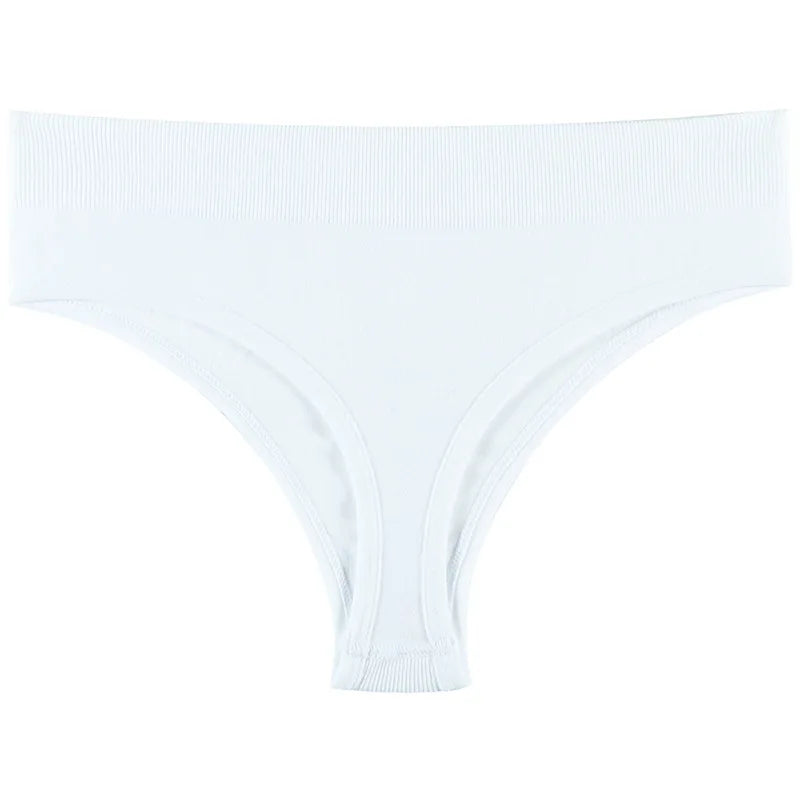 Meet'r Women Sexy Low Waist Underwear Seamless Sports Fitness Panties Female G String High Elastic Lingerie Temptation Briefs