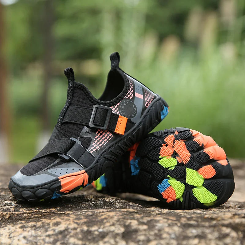 Children Boys And Girls Beach Quick Diving Shoes Qianjiang Swimming Shoes Indoor Fitness Floor Shoes Bathroom Shoes 28-38#