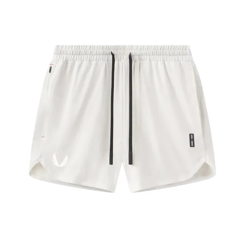 Men's Quick Dry Casual Shorts Running Sports Jogging Basketball Short Pants Male Gym Fitness Bottoms Compression Sweatpants