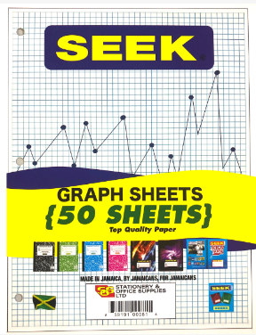 Seek Graph Paper Pack of 50 sheets