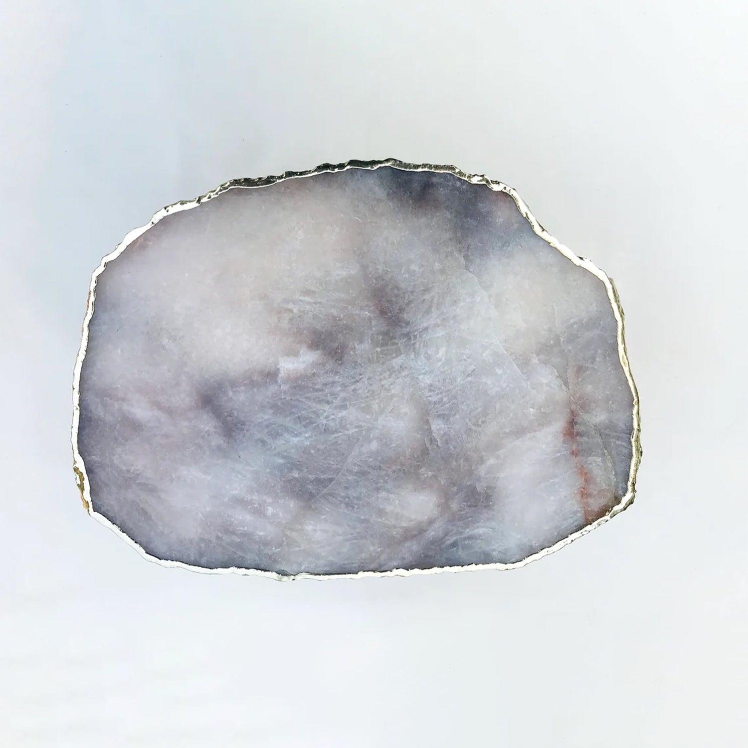 Grey Agate Quartz Cake Stand/Centrepiece/Display Stand/Tray-1