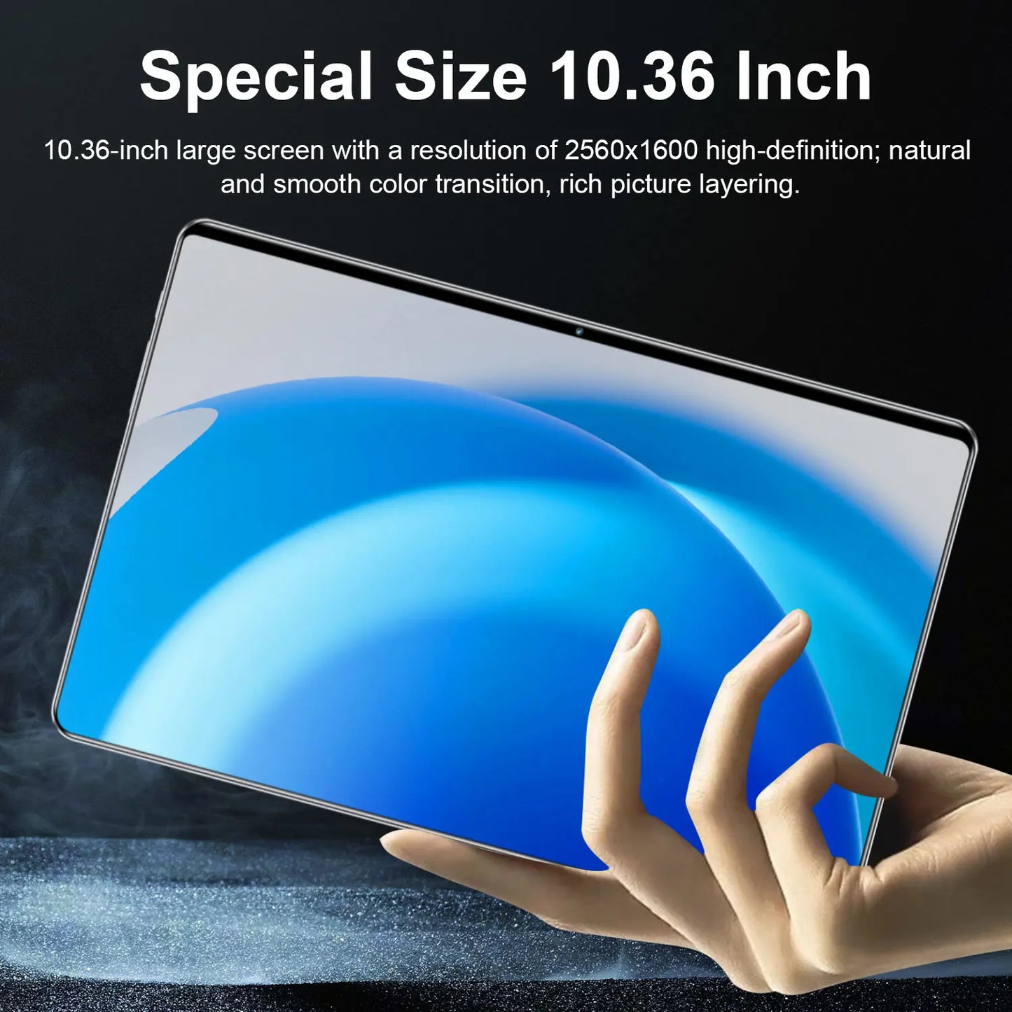 2026 5G Tablet Android 13.0 Brand New 10.36 inch 16GB RAM 1TB ROM Tablet 16MP 32MP 12000mAh 10Core WIFI Bluetooth Network Tablet