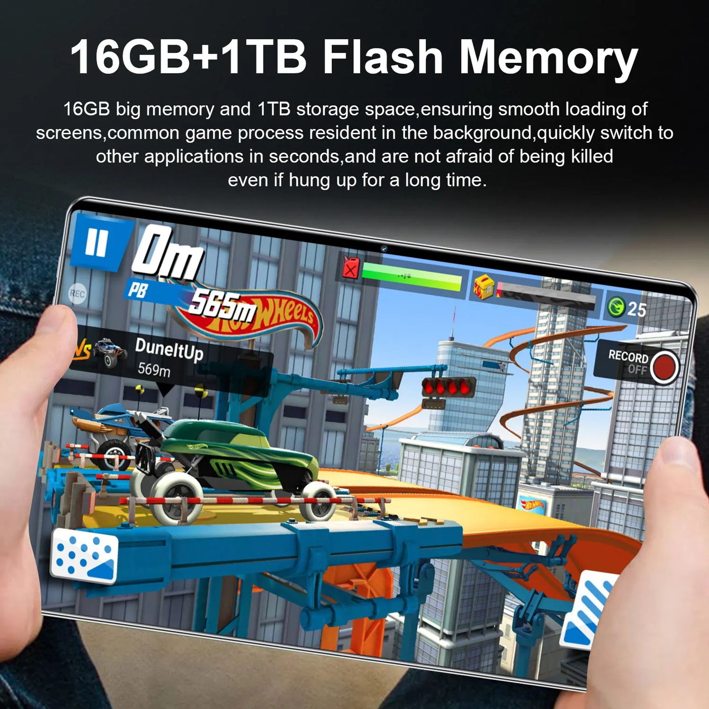 2026 5G Tablet Android 13.0 Brand New 10.36 inch 16GB RAM 1TB ROM Tablet 16MP 32MP 12000mAh 10Core WIFI Bluetooth Network Tablet