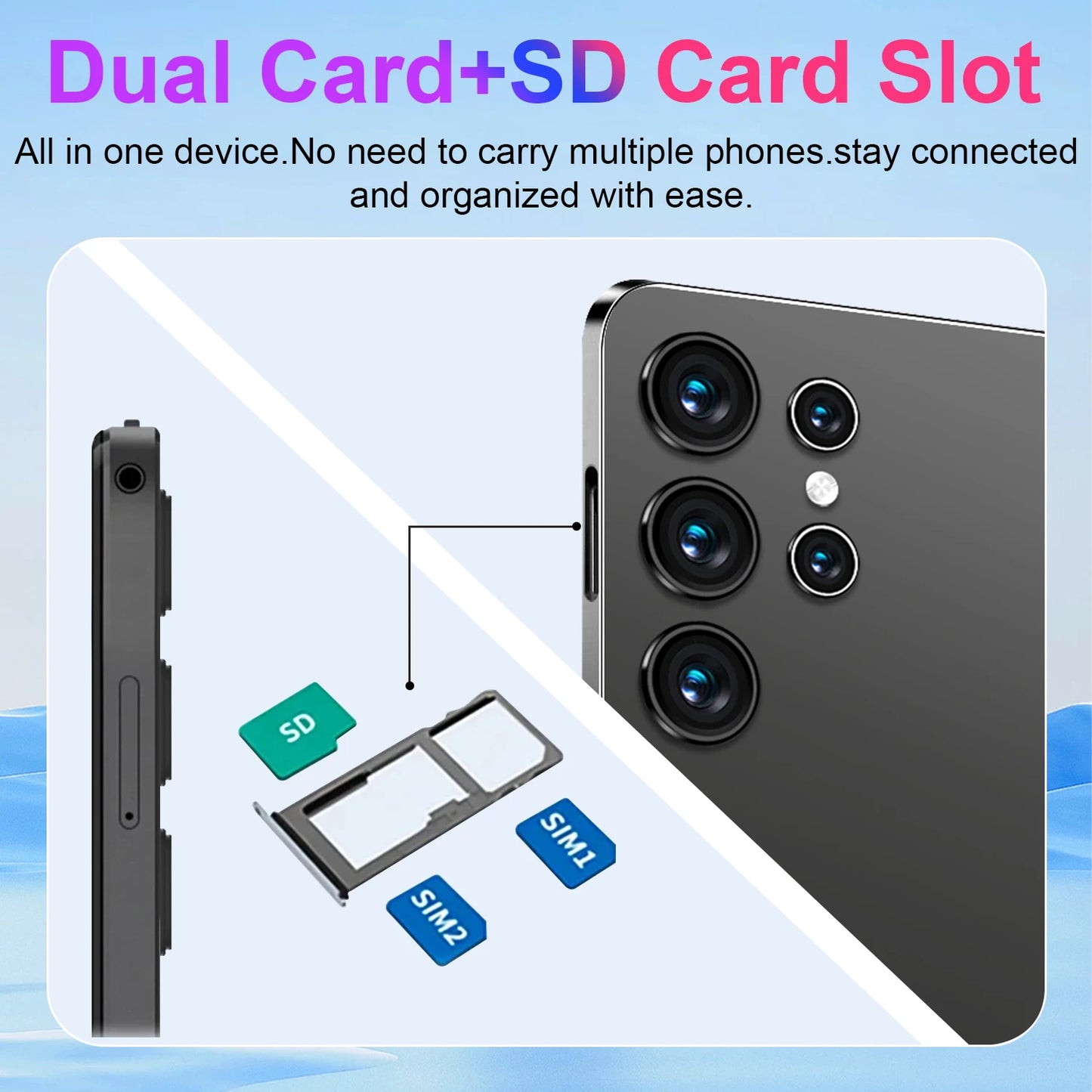 2026 5G Tablet Android 13.0 Brand New 10.36 inch 16GB RAM 1TB ROM Tablet 16MP 32MP 12000mAh 10Core WIFI Bluetooth Network Tablet