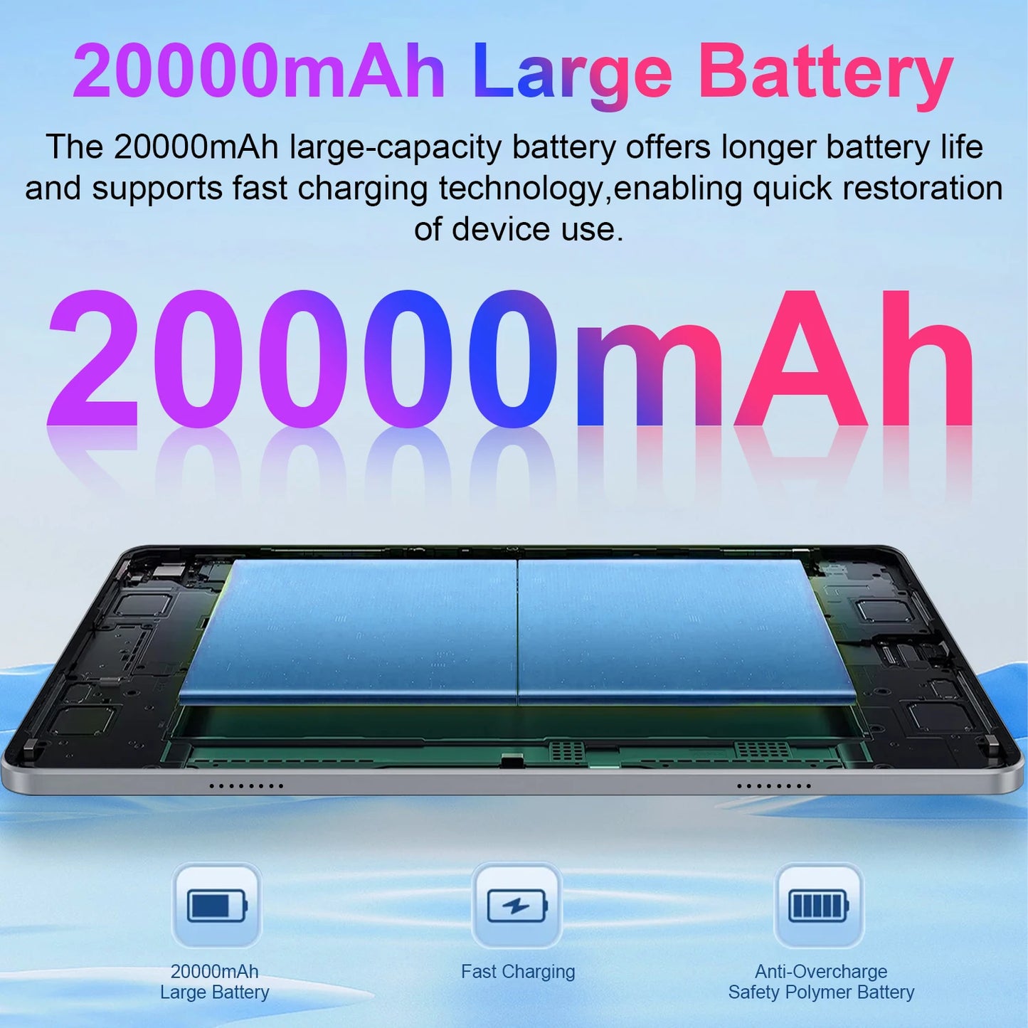 2026 5G Tablet Android 13.0 Brand New 10.36 inch 16GB RAM 1TB ROM Tablet 16MP 32MP 12000mAh 10Core WIFI Bluetooth Network Tablet