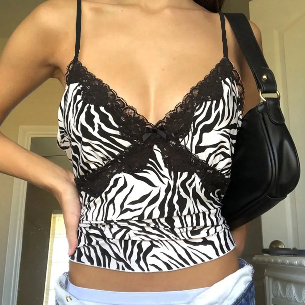21 Style Sexy Vintage Strappy Y2K Halter Crop Top Women Summer 90s Backless Cami Tops Tees Ladies Fashion Fitness Camisole Party