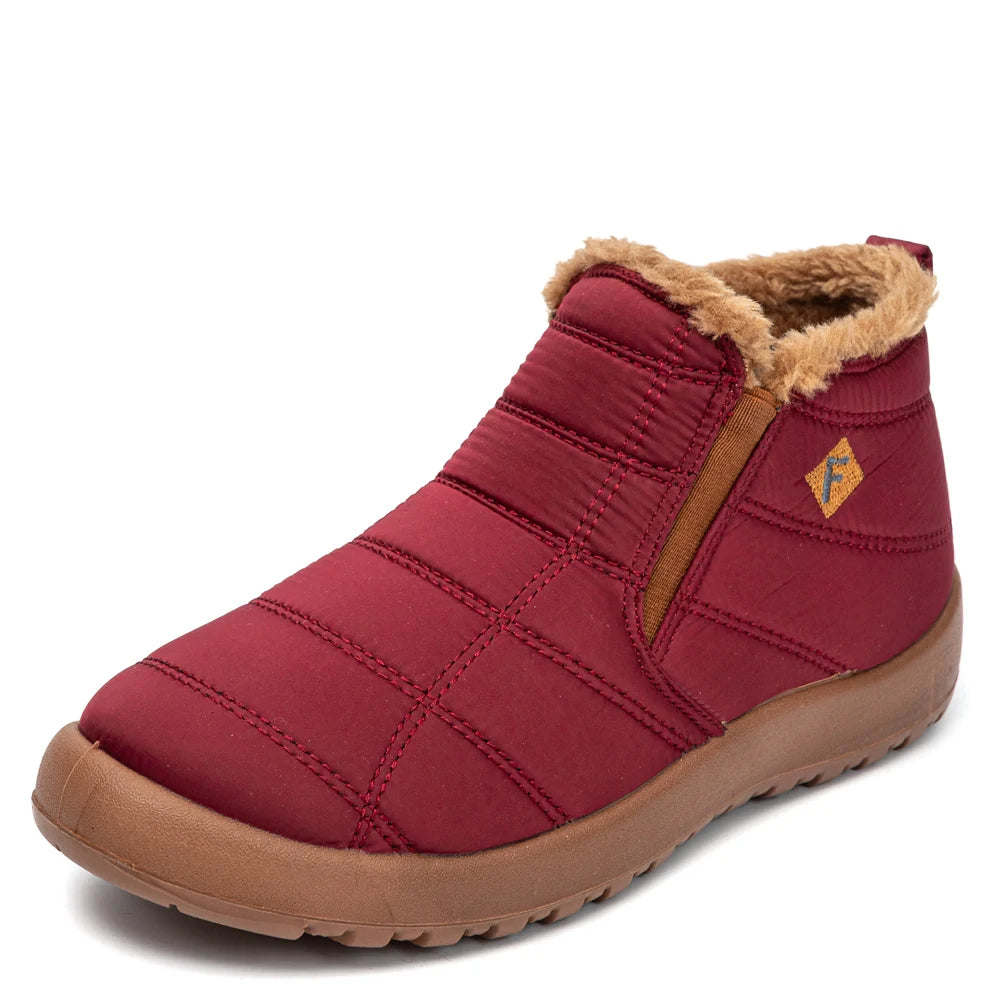 Winter Women Boots Warm Fur Snow Boots Waterproof Shoes Women Casual Lightweight Ankle Boots Botas Mujer Plos Size Couple Shoes