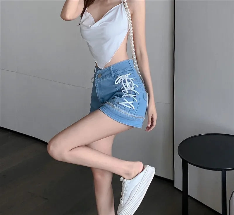 21 Style Sexy Vintage Strappy Y2K Halter Crop Top Women Summer 90s Backless Cami Tops Tees Ladies Fashion Fitness Camisole Party