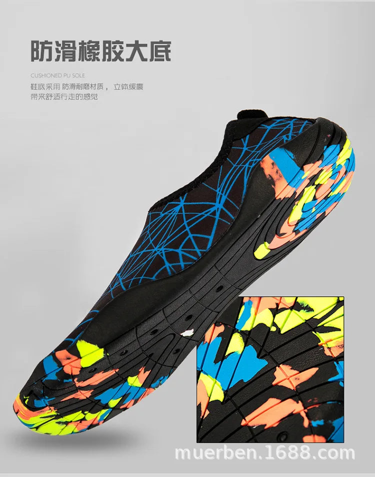 KUAIBULONG Unisex Shoes Swimming Shoes Water Shoes Beach Shoes Lovers Yoga Women's Fitness Shoes