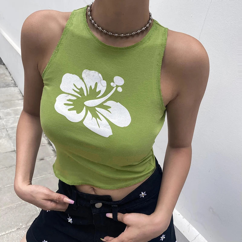 21 Style Sexy Vintage Strappy Y2K Halter Crop Top Women Summer 90s Backless Cami Tops Tees Ladies Fashion Fitness Camisole Party