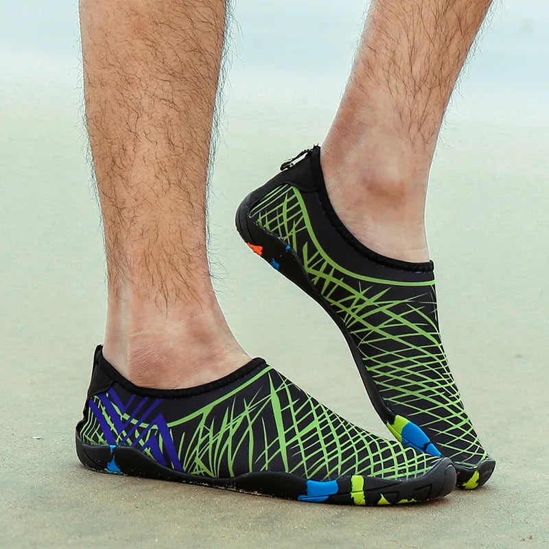KUAIBULONG Unisex Shoes Swimming Shoes Water Shoes Beach Shoes Lovers Yoga Women's Fitness Shoes