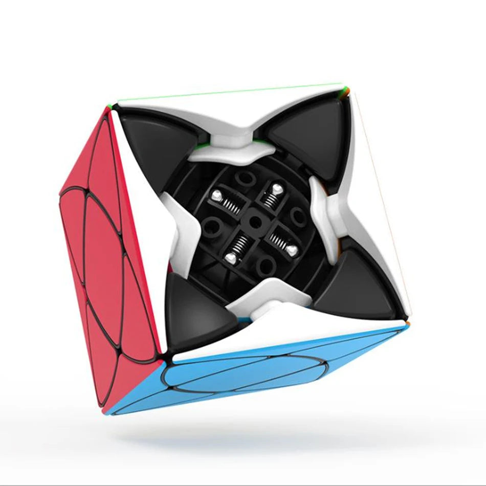 QiYi Super IVY Speed Cube MoFangGe Corner Mastermorphix Cube Triangle Pyramid Magic Cube Gear Shape Educational Toys Puzzle
