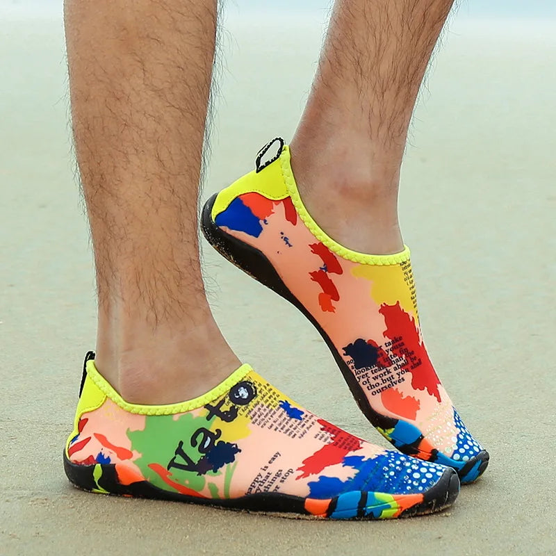 KUAIBULONG Unisex Shoes Swimming Shoes Water Shoes Beach Shoes Lovers Yoga Women's Fitness Shoes