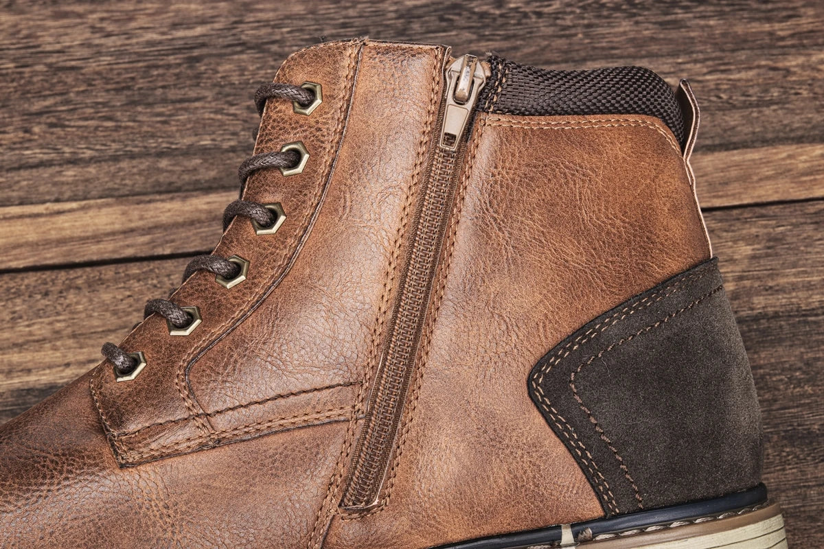 2023 New Men's Winter Shoes Warm Comfortable Non-Slip Men Winter Boots