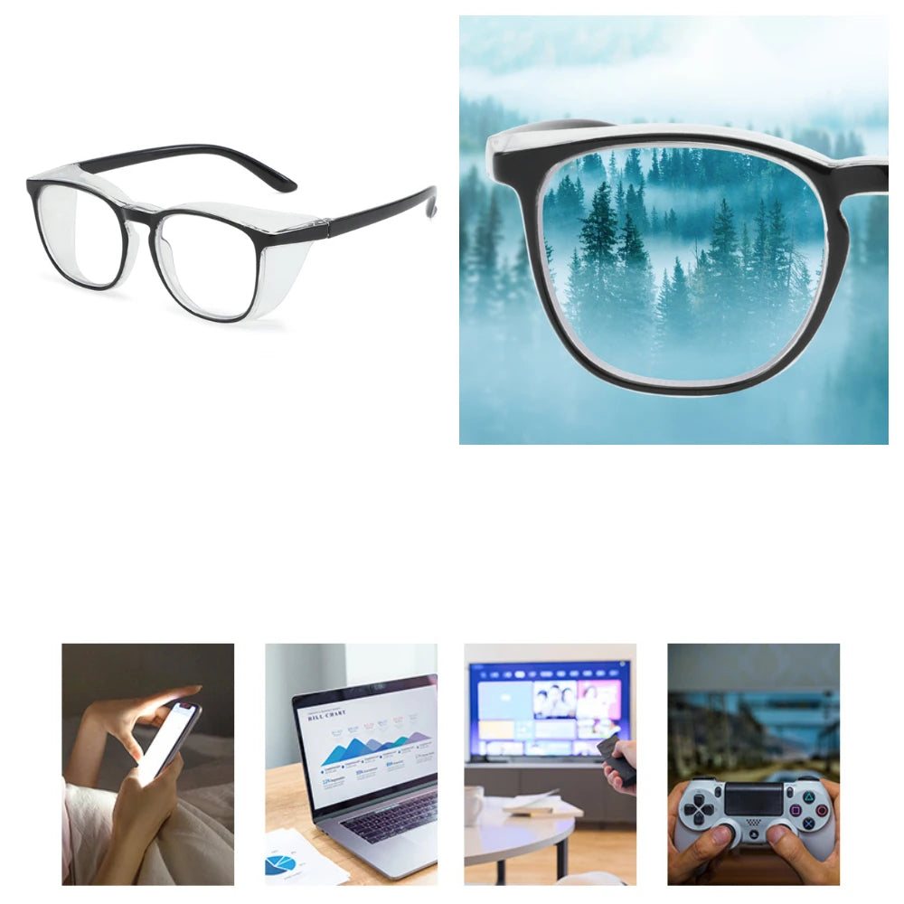 Glasses Anti Fog Goggles Protective Eyewear Blue Light Blocking Anti Dust UV Protection Glasses For Men Women Worker