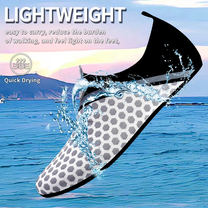 Diving Shoes Women Aqua Shoes Men Beach Swimming Water Sport Socks Barefoot Sneaker Fitness Dance Swim Surfing Snorkeling Shoe