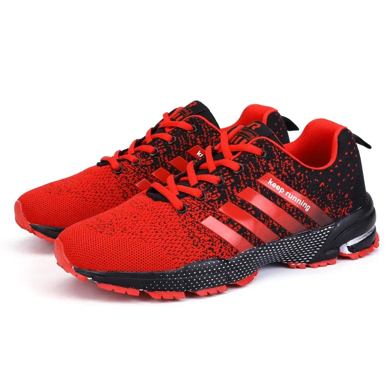 High Quality Men's Sneakers Outdoor Comfortable Lightweight Mesh Breathable Running Shoes Couple Soft Sole Fitness Shoes 2026