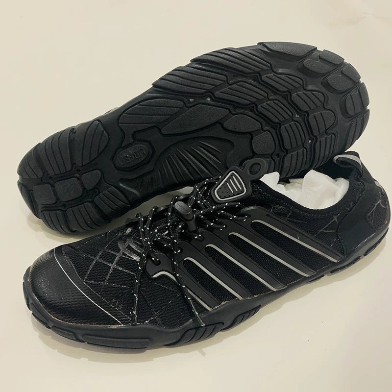 High Ankle Unisex Gym Footwaer Couples Vacation Beach Game Aqua Shoes Women Indoor Yoga Shoes Men Squat Fitness Shoes 35-46#