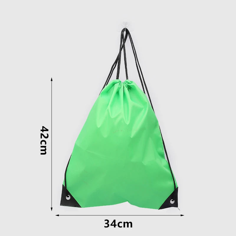 Outdoor Drawstring Gym Bag Travel bag String Bags Swimming Pool Clothes Shoes Storage Waterproof Packaging Pocket Unisex Fitness