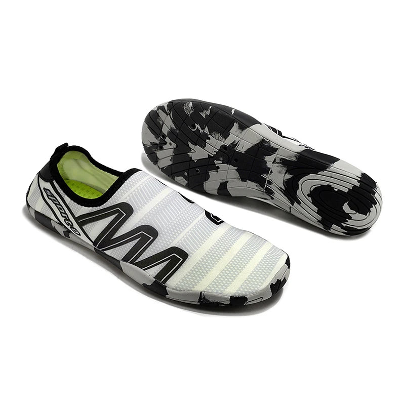 Lager Size Unisex Outdoor Aqua Shoes Couples Vacation Beach Barefoot Swimming Shoes Indoor Fitness Yoga Shoes 35-46#
