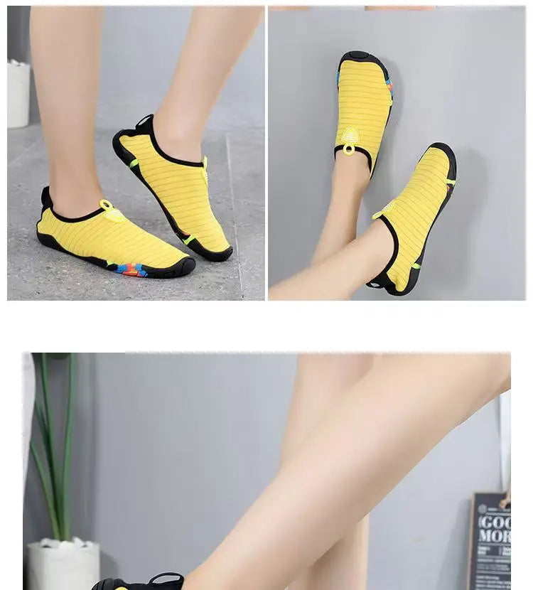 New Large Size Unisex Outdoor Non-Slip Swim Shoes Summer Beach Water Shoes Men's Aqua Shoes Women's Fitness Yoga Shoes  35-46#