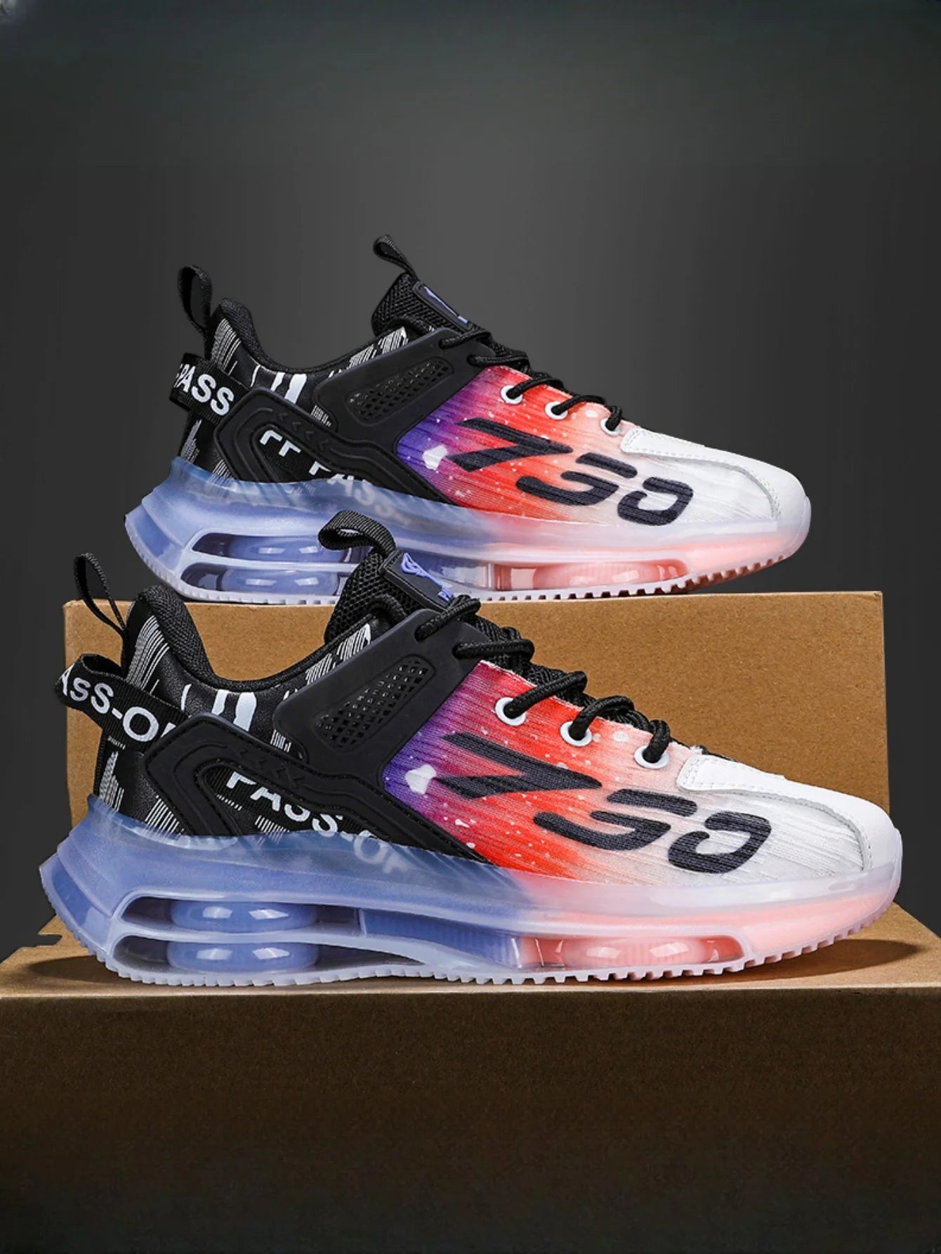 Men's Fashionable Road Running Shoes, Lightweight Casual Sports Shoes, Tennis Training Shoes, Casual Fashion Fitness Shoes, Comfortable Soft Soles, Mesh Lace-Up Sports Shoes, Fitness Shoes