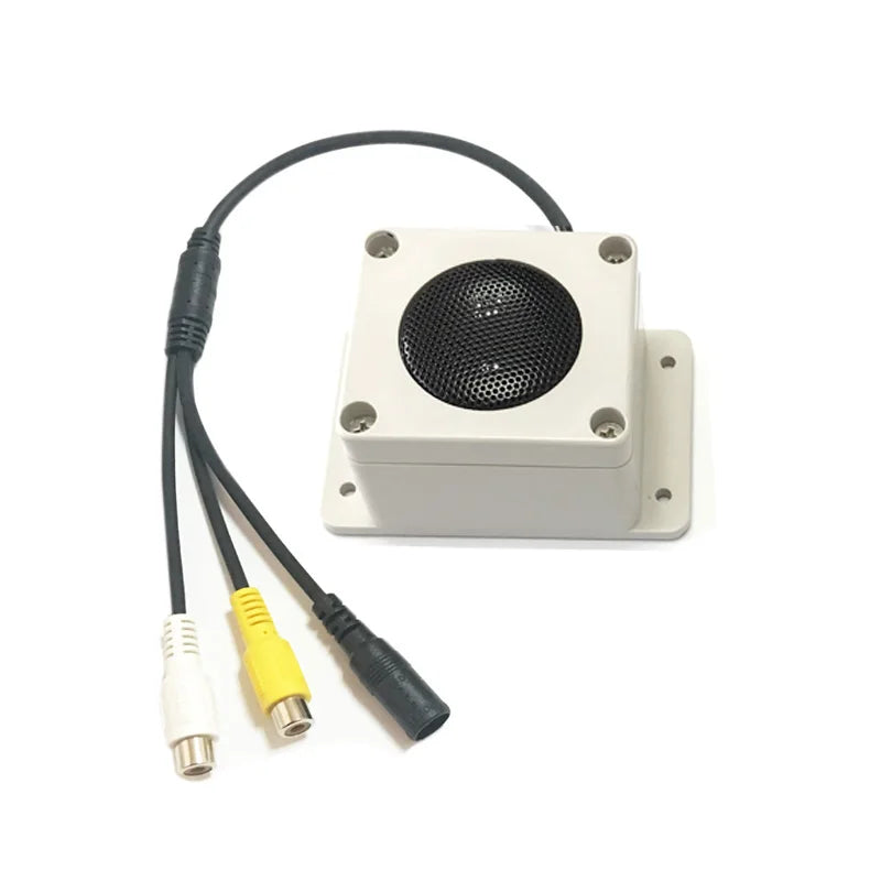 Waterproof Microphone Speaker In 1 Device for Security Camera Outdoor for IP Camera Audio Recording Two Way Radio Interphone