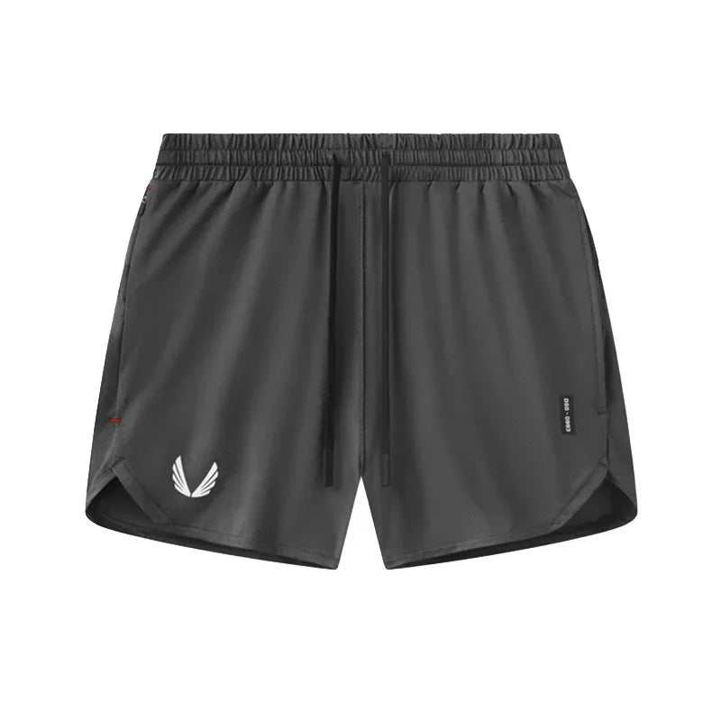 Men's Quick Dry Casual Shorts Running Sports Jogging Basketball Short Pants Male Gym Fitness Bottoms Compression Sweatpants