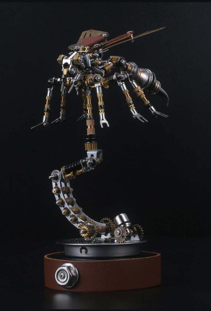 Mechanical Insect Iron Metal DIY Building Blocks 3D Three-Dimensional Assembly Model Puzzle toys Birthday Gift for Kid Adult