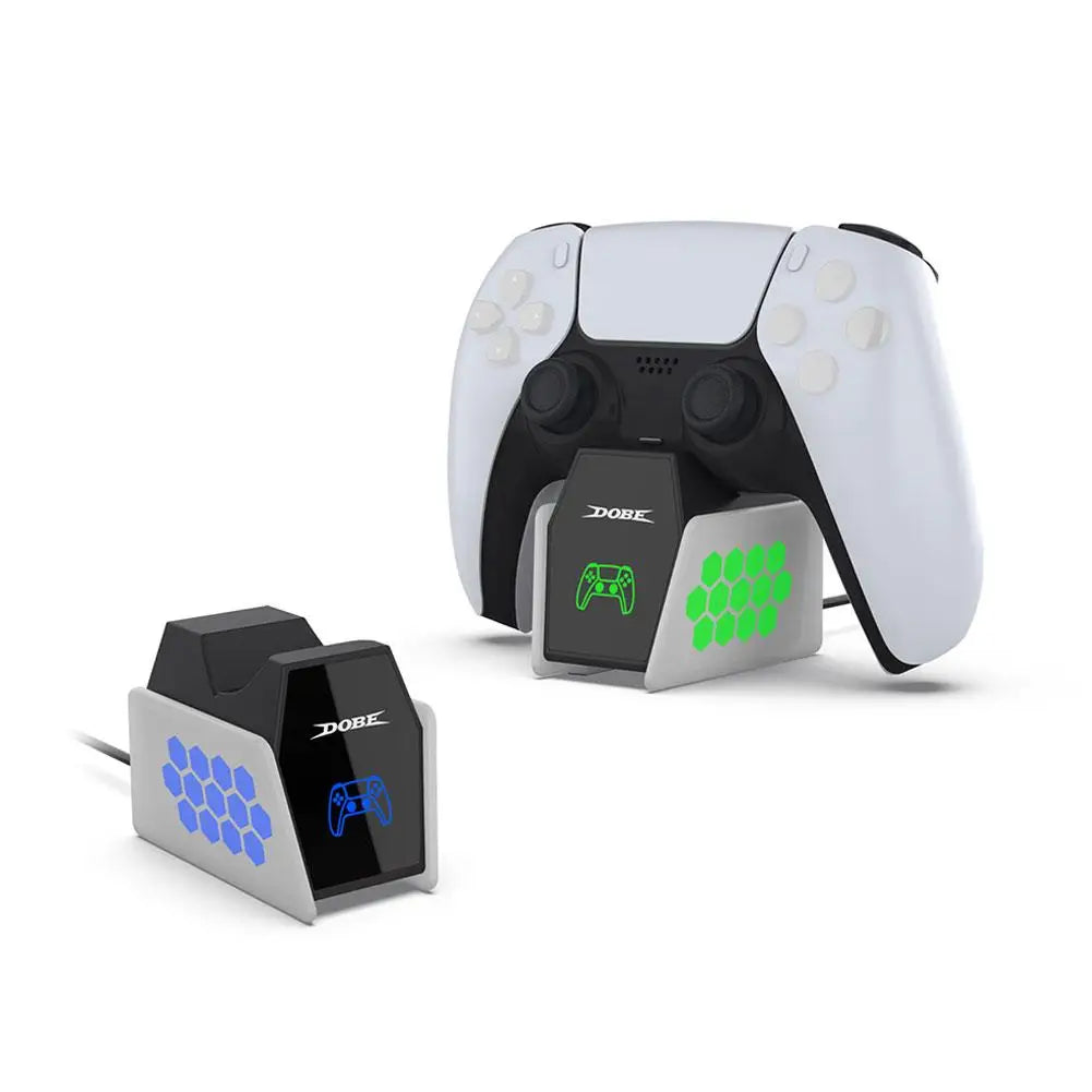 For 5 Singal Dock Wireless Gamepad for ps5 Controller Charger Station Game Controller Charging Dock