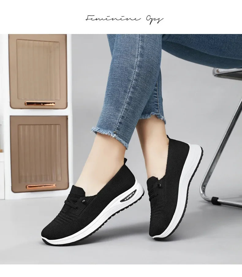 Women's Shoes 2025 Casual Sneakers Breathable Chunky Sole Pink Free Shipping