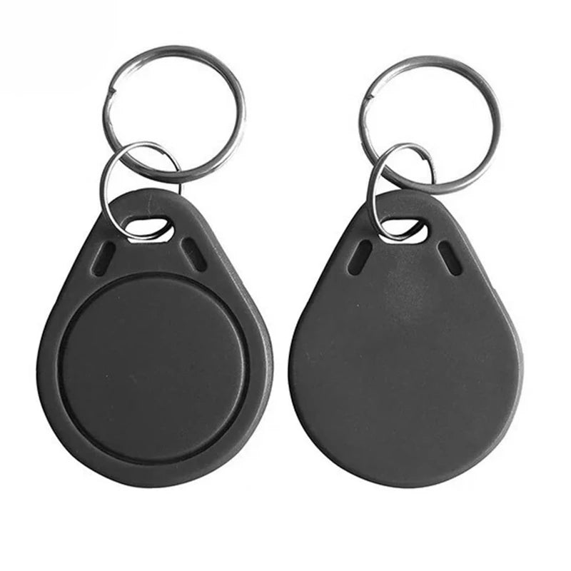 Hotel RFID Key FOB Re-Writable Multiple Times. 100 Pcs. Works In 13.56 Mhz Frequency