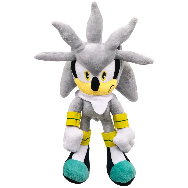27-35cm Sonic Plush Stuffed Toys Shadow Tails Jet the Hawk Blaze the Cat Soft the Hedgehog Plushies Doll Kids Birthday Gifts Toy