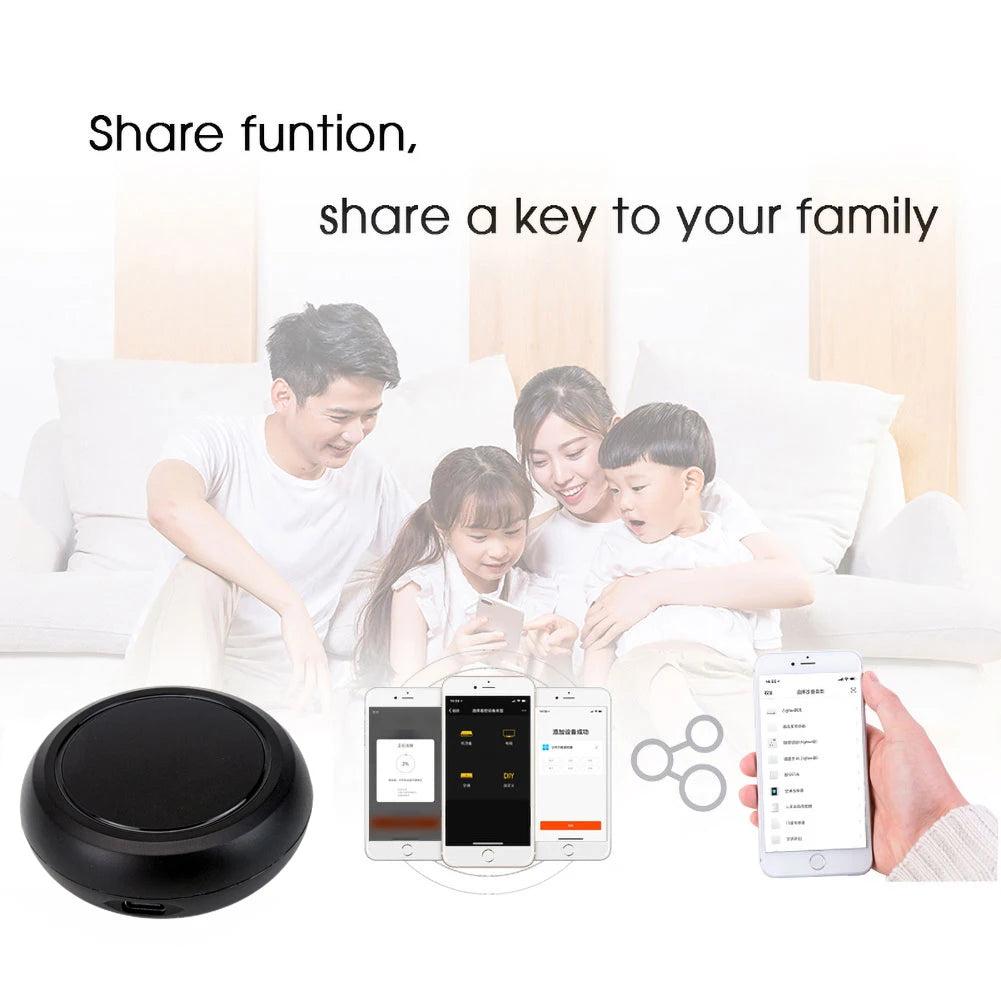 EARYKONG Tuya WiFi IR Remote Control for Air Conditioner TV Fan Smart Home Infrared Universal Remote , Support Alexa Google Home