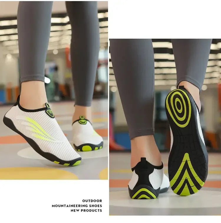 Unisex Indoor Fitness Special Shoes Parent-Child Couple Vacation Beach Swimming Shoes Men Snorkeling Quick Dry Aqua Shoes #27-42