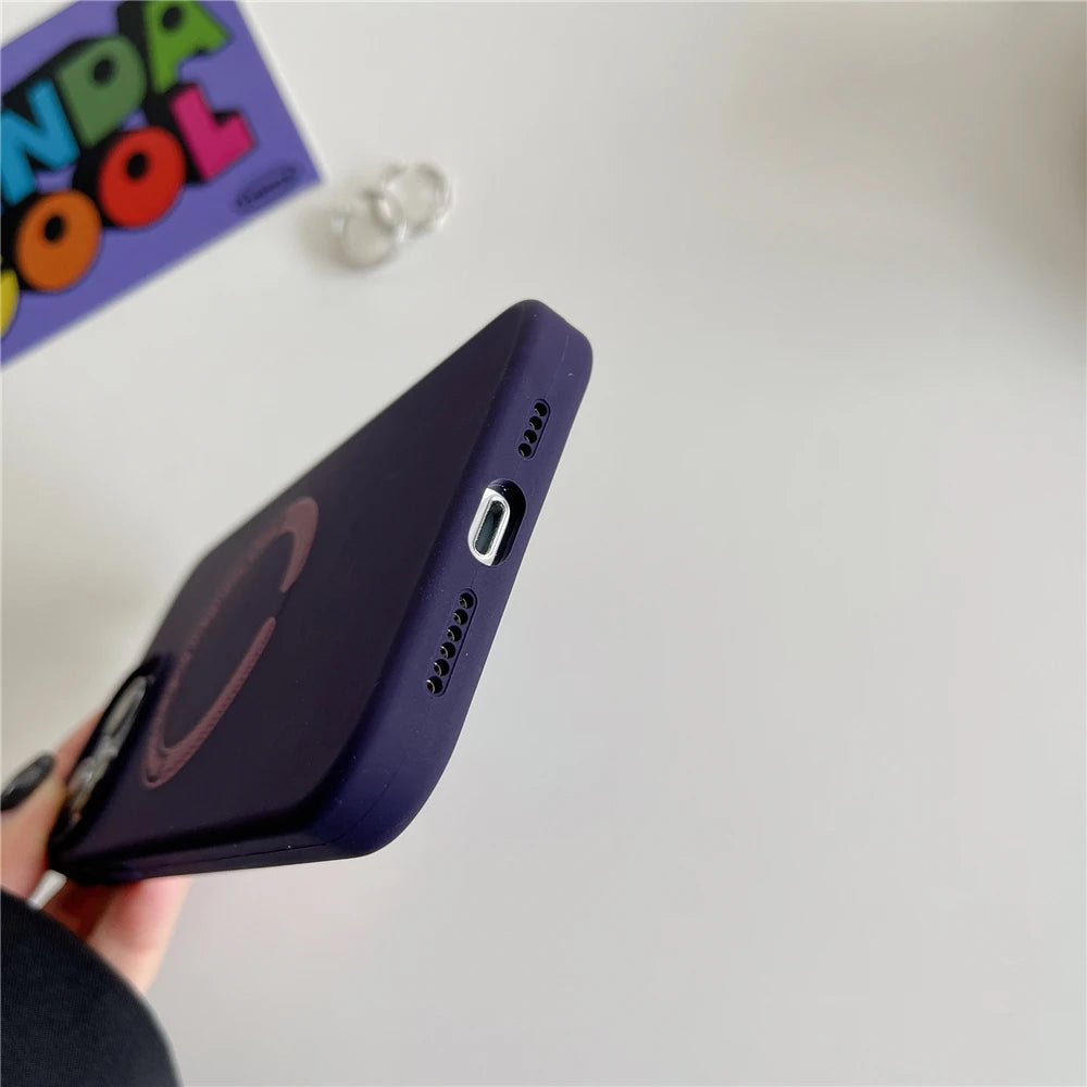 For Magsafe Phone Case For iPhone 17 16 15 Pro Max 14 13 12 11 Magnetic Wireless Charge Liquid Silicone Shockproof Bumper Cover