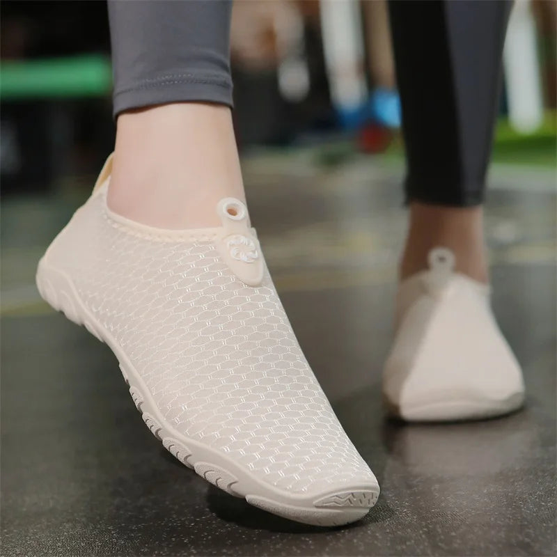 Indoor Fitness Shoes Men Women Yoga Treadmill Barefoot Shoes Gym Special Shock-absorbing Skipping Shoe Non-slip Training Sneaker