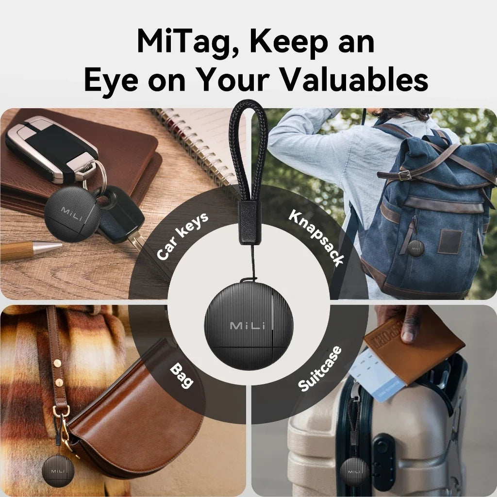 For Android MiLi LiTag Mini Item Finder Bluetooth-compatibility Tracker Global Accurate Location Tracking