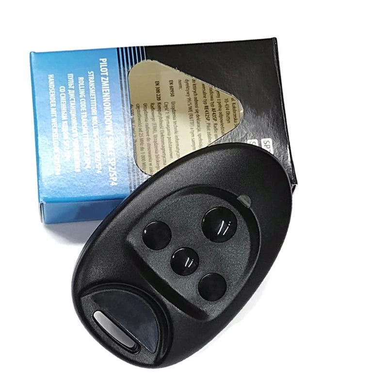 SPACE SP2 Remote Control 433.92MHz Rolling Code SPACE SP4 SP2 Gate Remote Control Green LED Light Handheld Transmitter