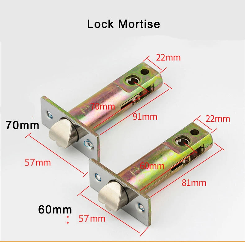 Waterproof Mechanical Password Code Number Single Latch Lock For Outdoor Wooden Door