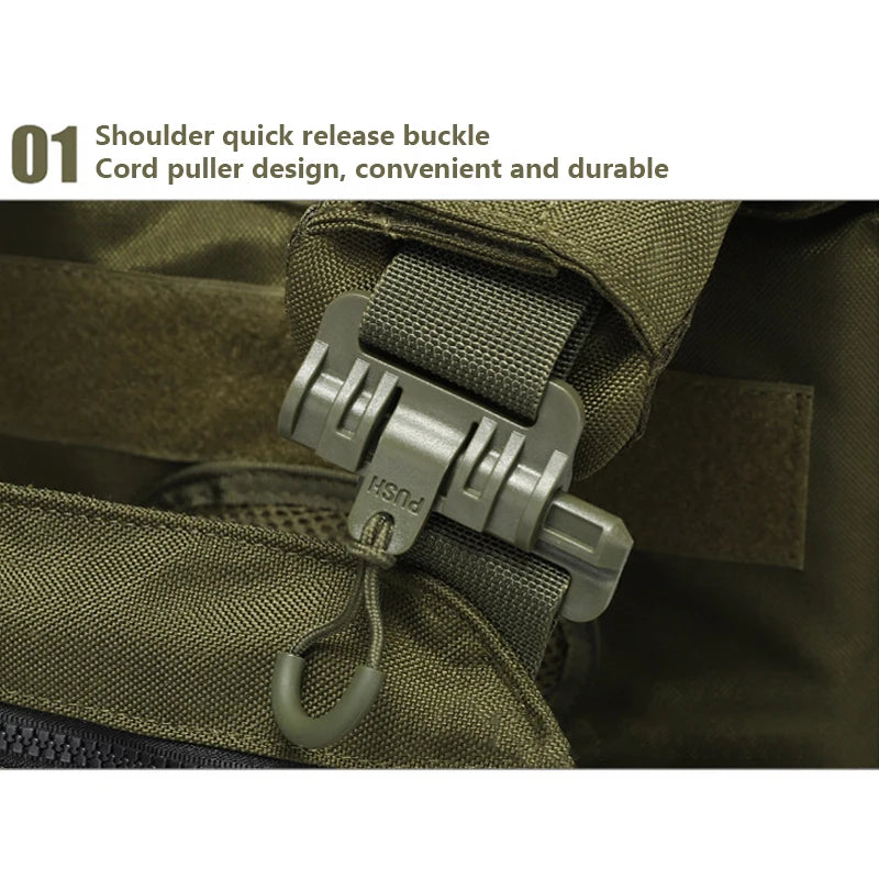 Multi-functional wear-resistant tactical vest outdoor training clothes outdoor equipment protective waistcoat