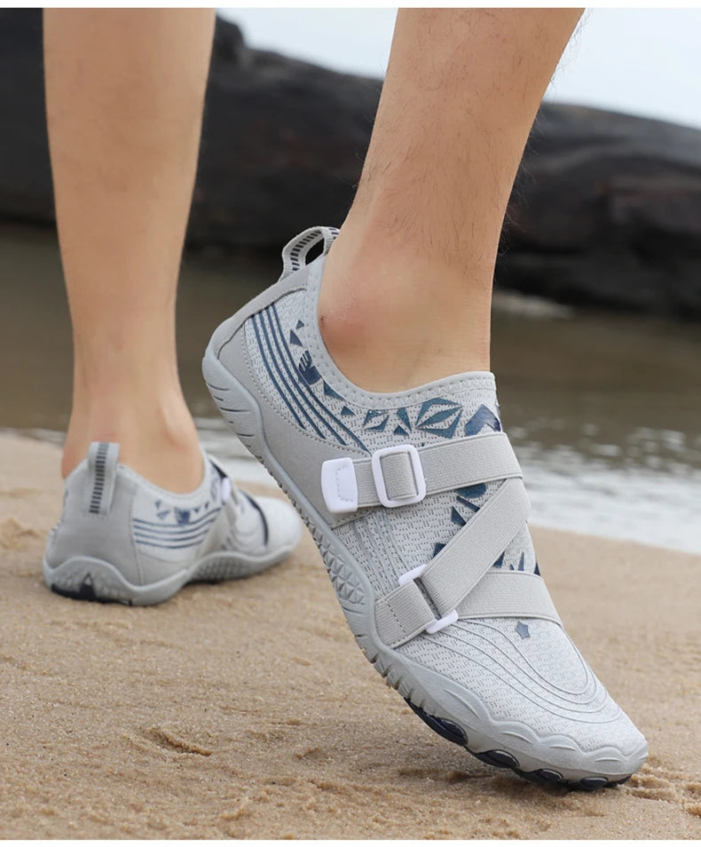 Wading Shoes Unisex Outdoor Swimming Shoes Beach Shoes Sports Fitness Shoes Stream Fishing Shoes Quick-drying Swimming Shoes