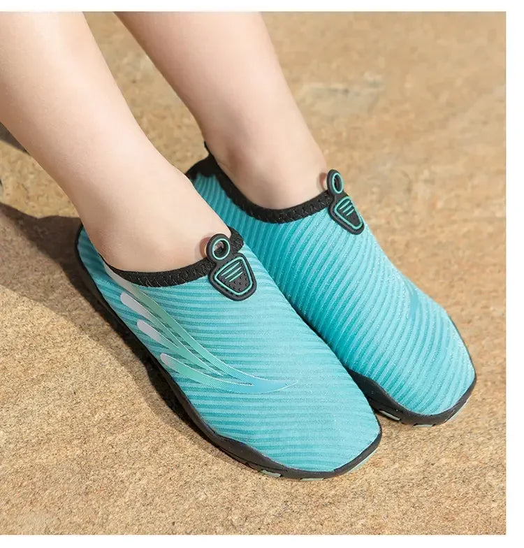 Unisex Indoor Fitness Special Shoes Parent-Child Couple Vacation Beach Swimming Shoes Men Snorkeling Quick Dry Aqua Shoes #27-42