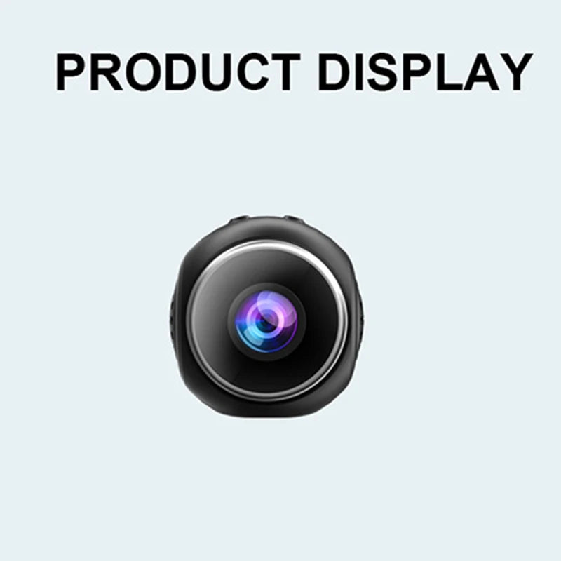 4K HD Security Camera Full Color Infrared Night Vision WiFi Monitor Motion Detection Mini Surveillance With Cloud Storage