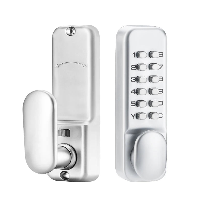 Waterproof Mechanical Password Code Number Single Latch Lock For Outdoor Wooden Door