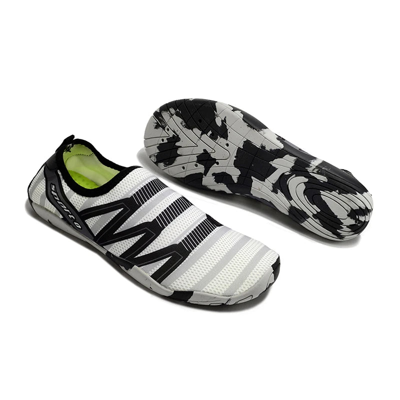 Lager Size Unisex Outdoor Aqua Shoes Couples Vacation Beach Barefoot Swimming Shoes Indoor Fitness Yoga Shoes 35-46#