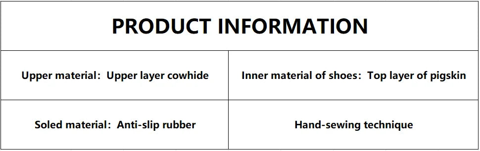QHCCID Handmade Cowhide Breathable Shoes Sneakers Training Soft Sole Shoes